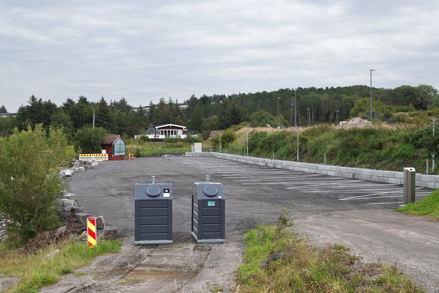 Ny bobilparkering i Dalabukta. Foto: Steinar Melby, NettStudio