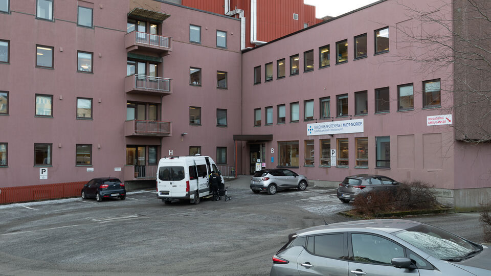 Foto fra privat parkeringssone 4631–Sykehusapoteket i Kristiansund