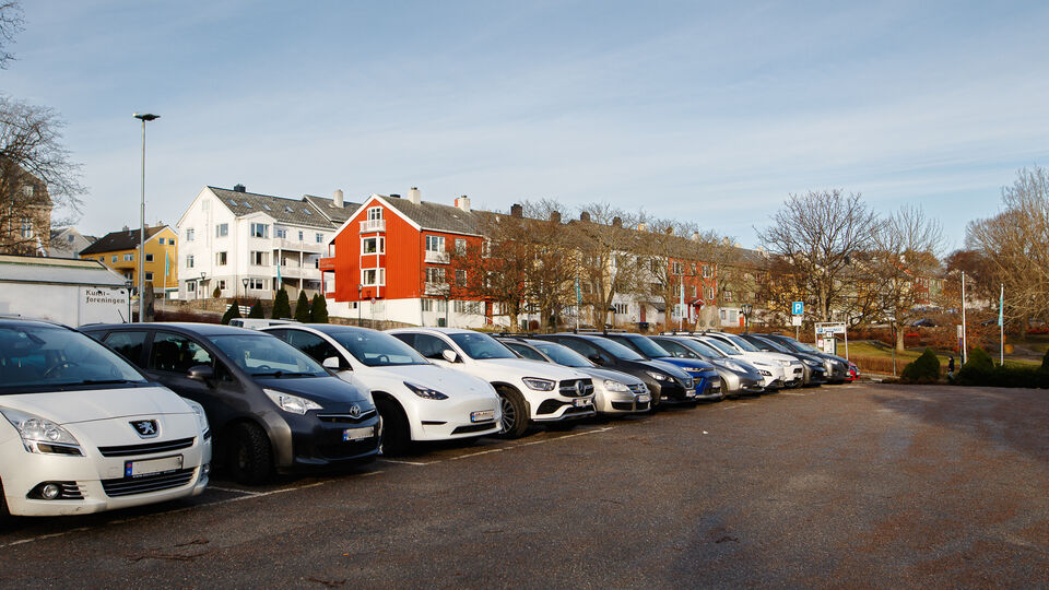 Foto fra offentlig parkeringssone 4610 – Øvre Sentrum + Kirketomta i Kristiansund